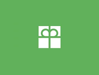 Einfaches Geschenk-Symbol, für Spenden der Kirche.